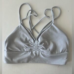 lululemon athletica Light Gray Strappy Bralette